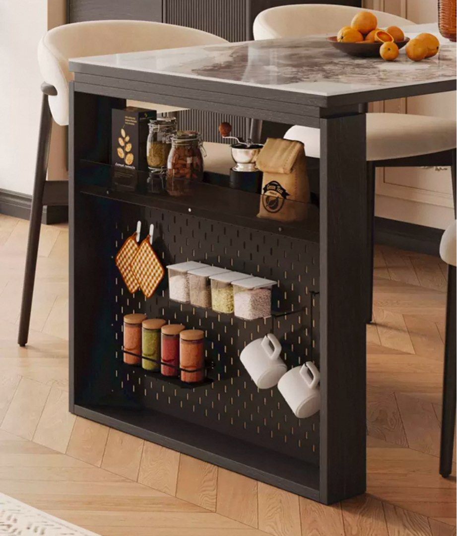 CASHEI Modern Extendable Sintered Stone Dining Table - Radical Homes Singapore