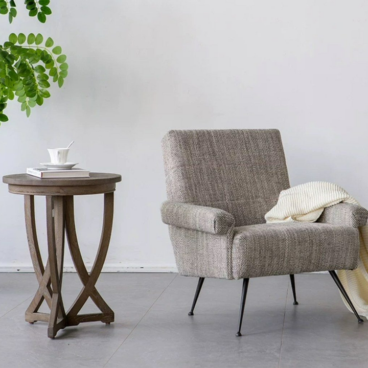 SHADDAM Modern Solid Wood Side Table - Radical Homes Singapore