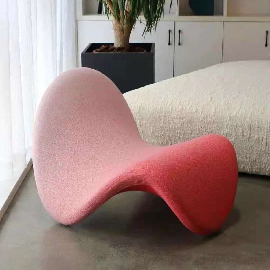 KIAN Modern Velvet Lounge Chair - Radical Homes Singapore