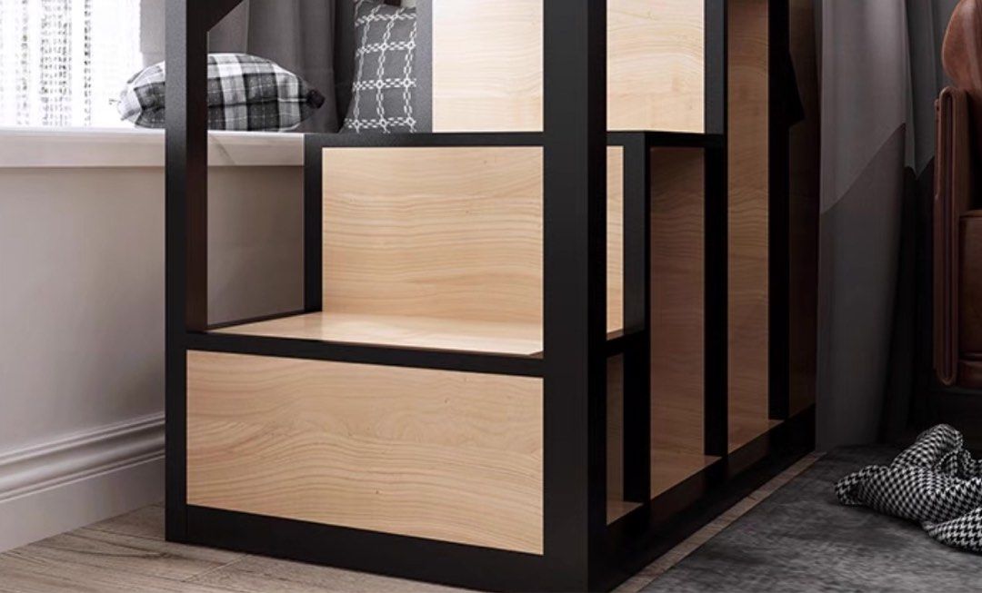 CATHAY Industrial Loft Bedframe - Radical Homes Singapore