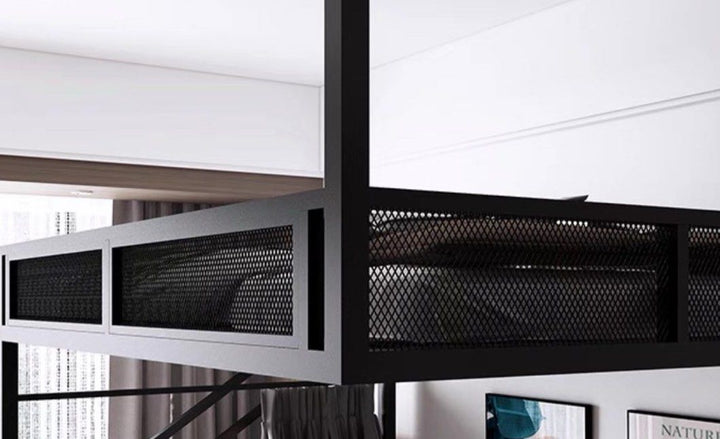 CATHAY Industrial Loft Bedframe - Radical Homes Singapore