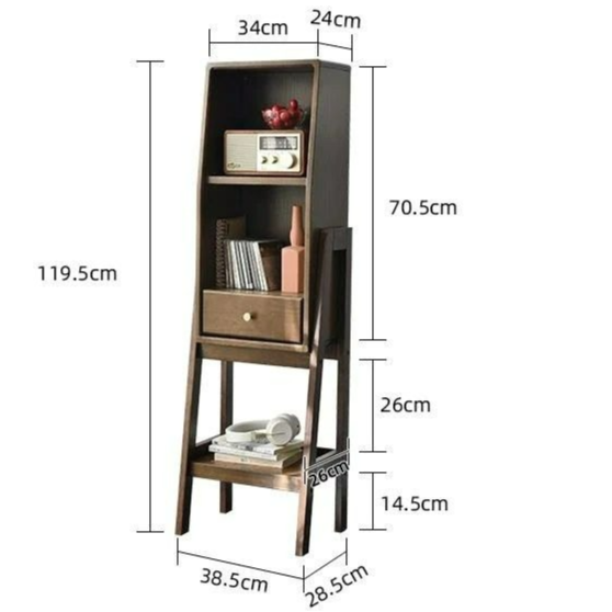 ROMA Ladder Bookcase - Radical Homes Singapore