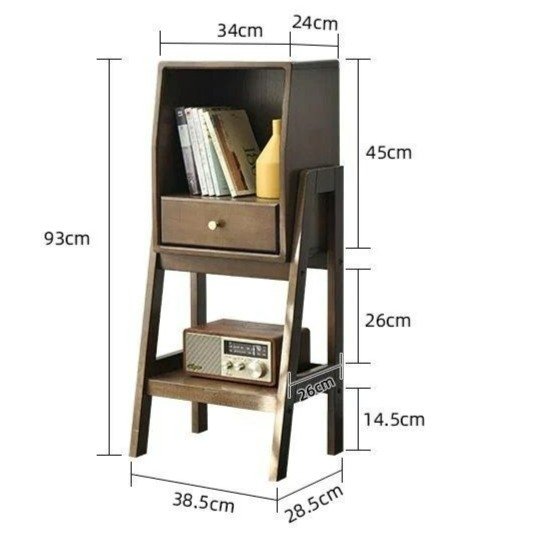 ROMA Ladder Bookcase - Radical Homes Singapore