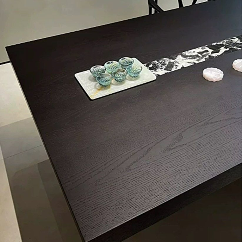 IBARRA Modern Solid Wood Dining Table - Radical Homes Singapore