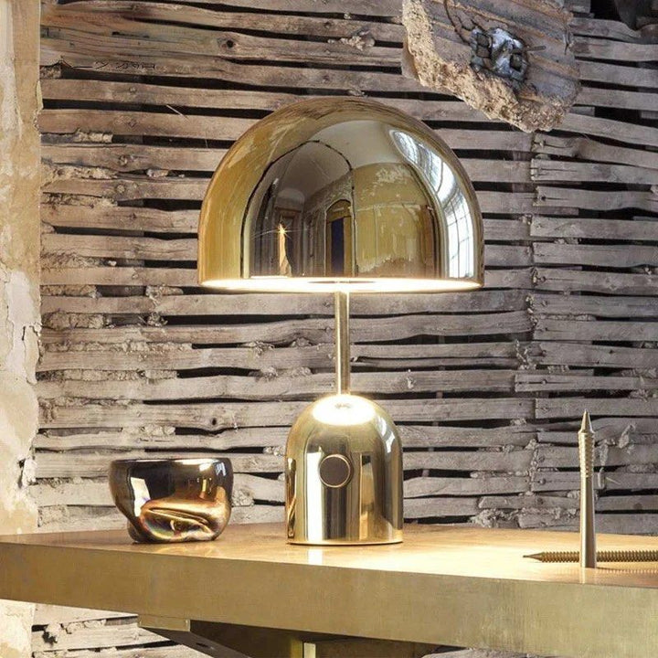 HILDEGARD Metal Mushroom Table Lamp - Cassa Haus Singapore