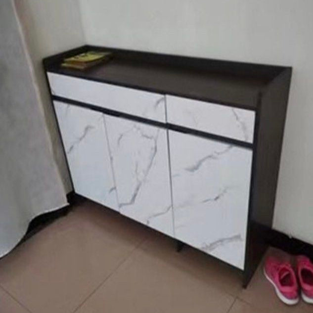 CAYENNE Modern Marble Shoe Cabinet - Radical Homes Singapore