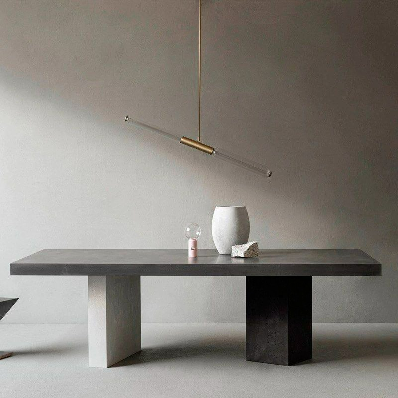 KIZA Modern Industrial Table - Radical Homes Singapore