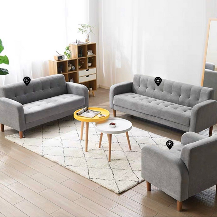 DORSET Modern Fabric Sofa - Cassa Haus Singapore