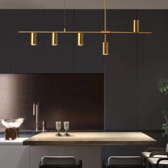 CHANTALLE Modern Linear Chandelier - Radical Homes Singapore