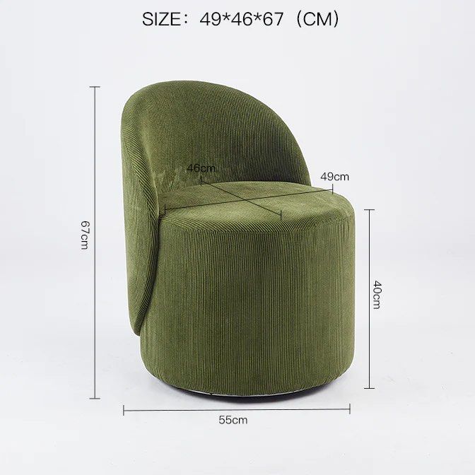 CHAREST Rotating Sofa Chair - Radical Homes Singapore