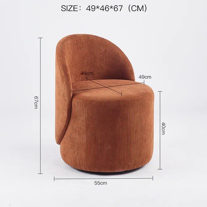 CHAREST Rotating Sofa Chair - Radical Homes Singapore