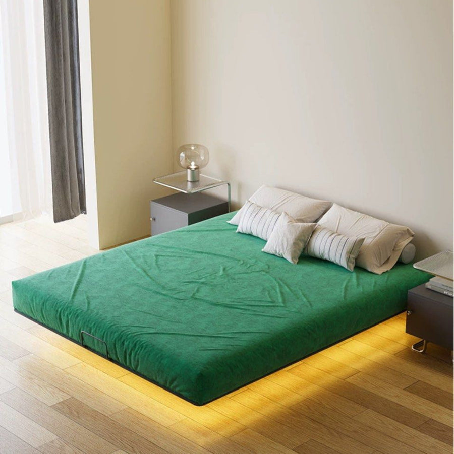 CHARIE Modern Floating Bedframe - Radical Homes Singapore