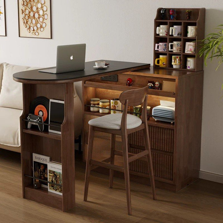 ZVAEN Modern Extendable Bar Table - Cassa Haus Singapore