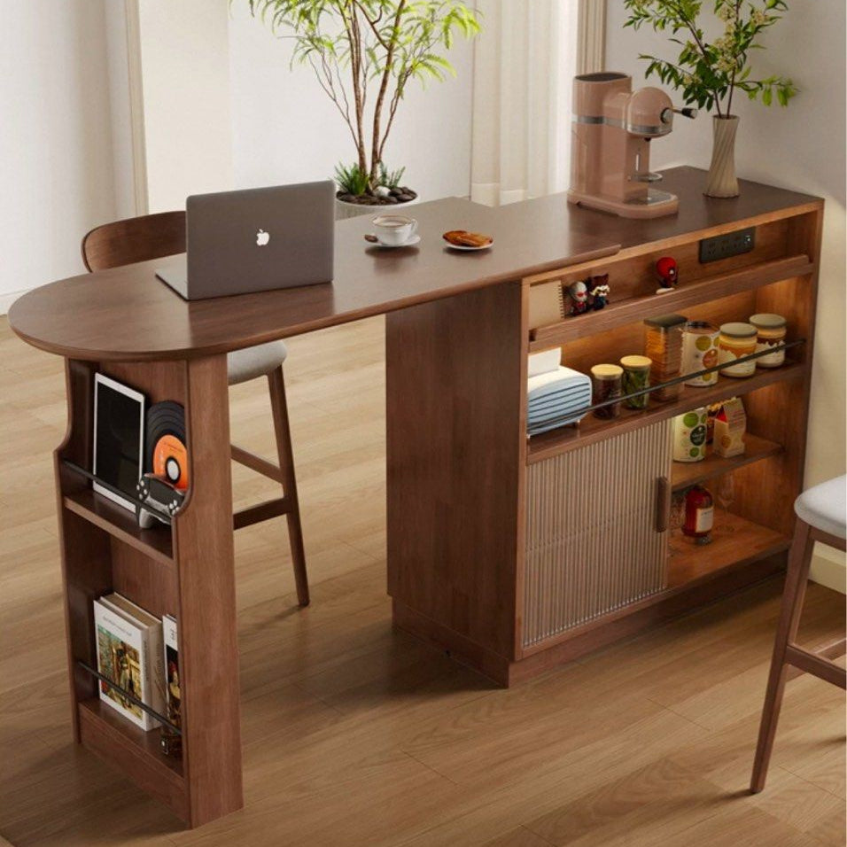 ZVAEN Modern Extendable Bar Table - Cassa Haus Singapore