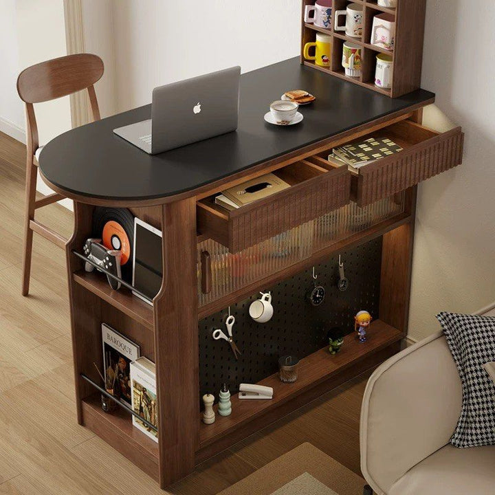 ZVAEN Modern Extendable Bar Table - Cassa Haus Singapore