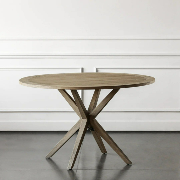 HARRIS Solid Wood Dining Table - Radical Homes Singapore
