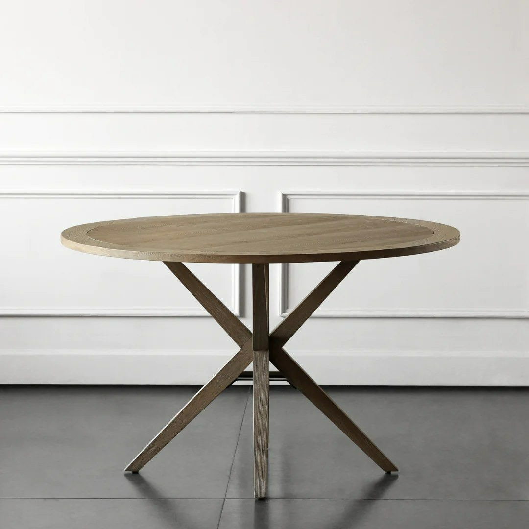 HARRIS Solid Wood Dining Table - Radical Homes Singapore