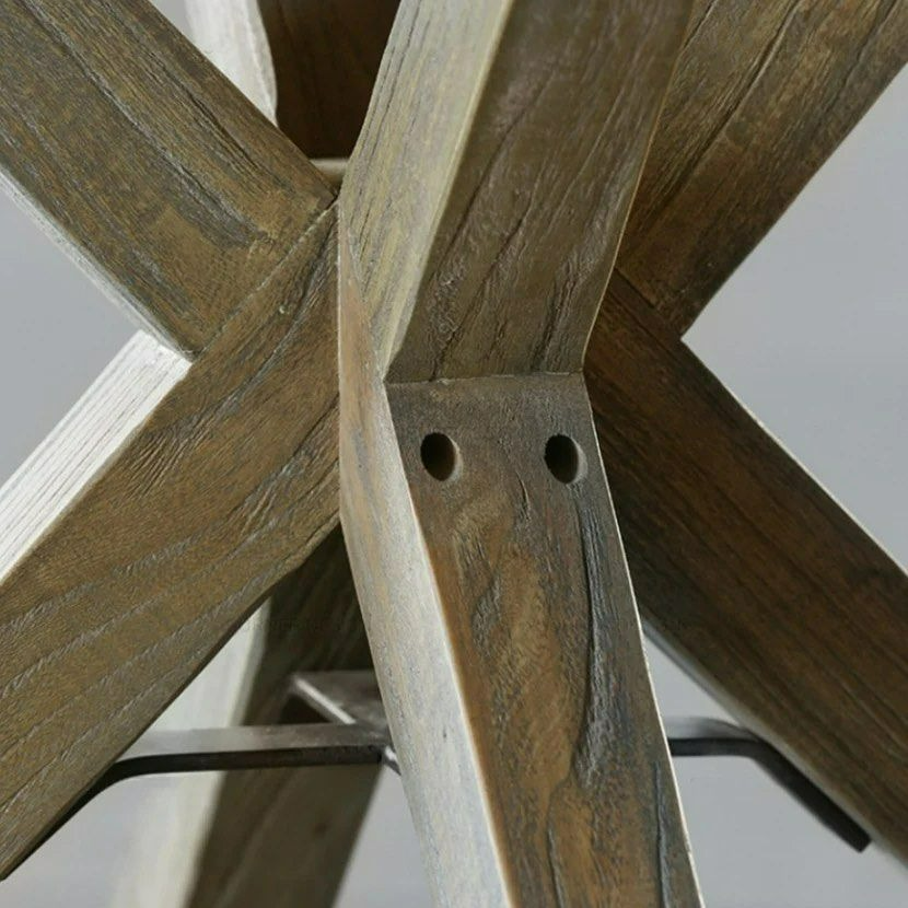 HARRIS Solid Wood Dining Table - Radical Homes Singapore