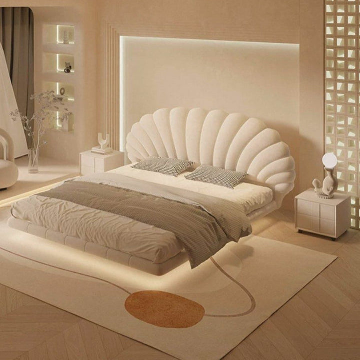 CHERYEL Modern Floating Bedframe - Radical Homes Singapore