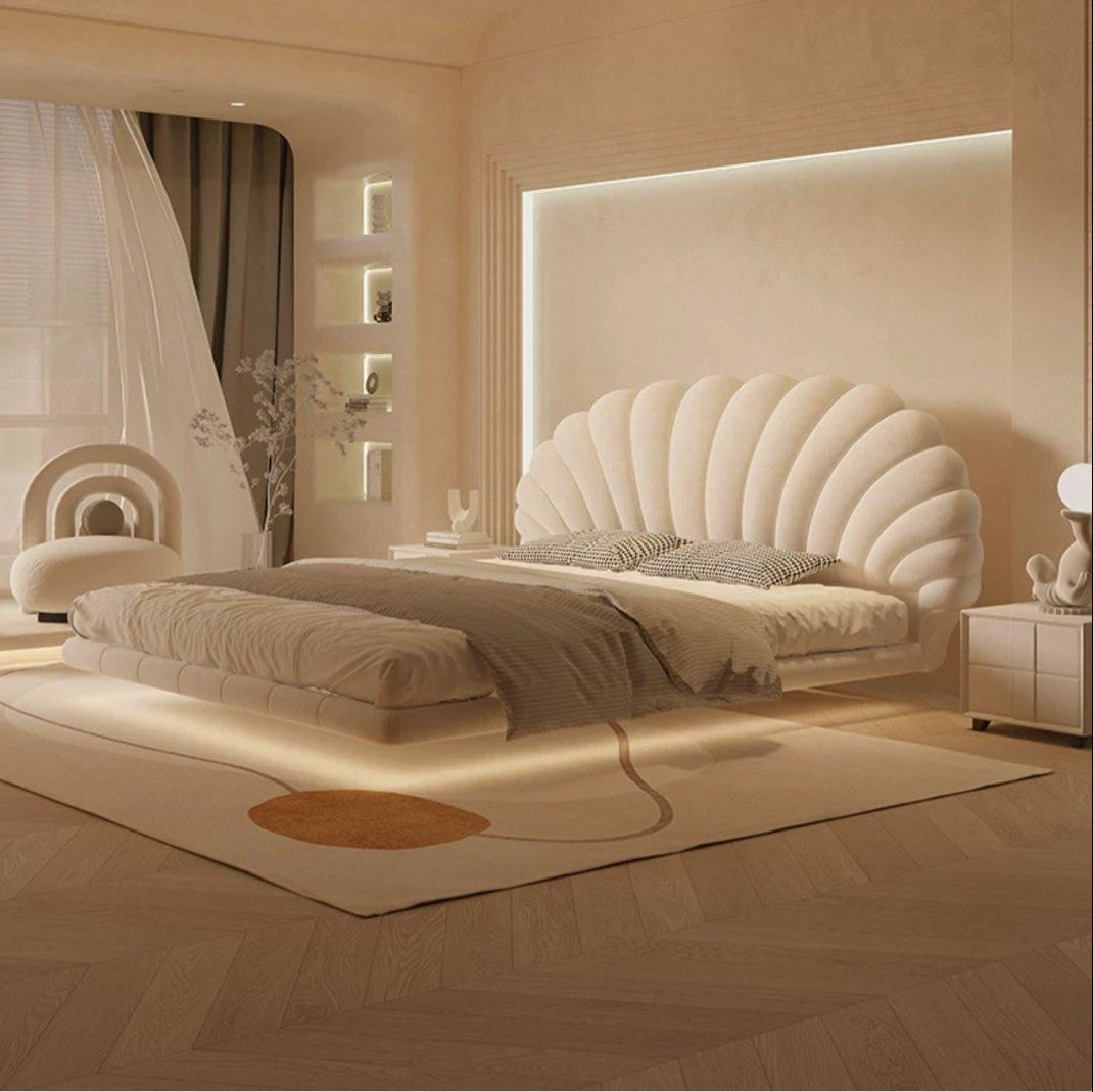 CHERYEL Modern Floating Bedframe - Radical Homes Singapore
