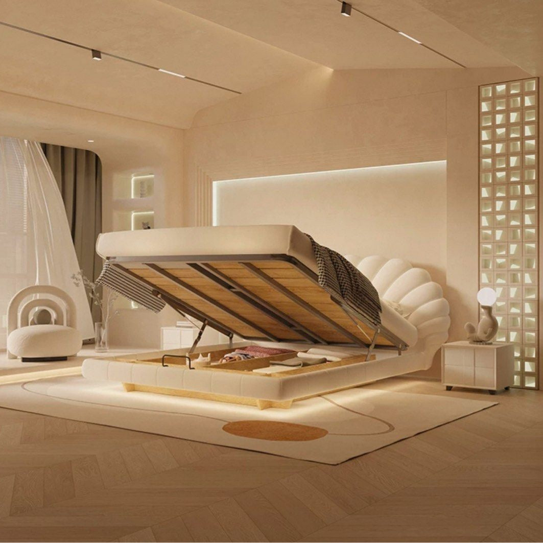 CHERYEL Modern Floating Bedframe - Radical Homes Singapore