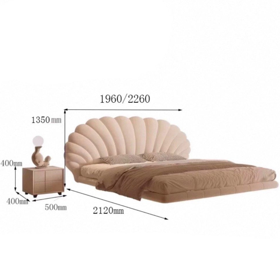 CHERYEL Modern Floating Bedframe - Radical Homes Singapore