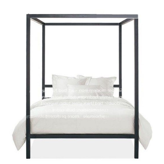 CHIARA Modern Canopy Bedframe - Radical Homes Singapore
