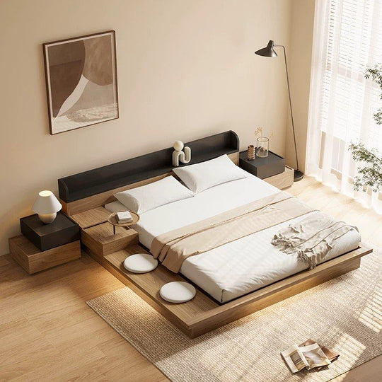 BORA Japandi Platform Bedframe - Cassa Haus Singapore