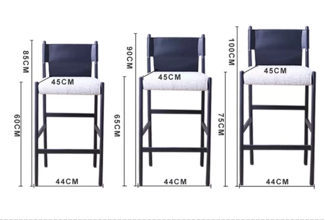 QELVORA Modern Bar Stool - Cassa Haus Singapore