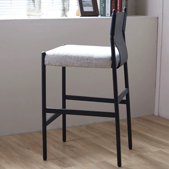 QELVORA Modern Bar Stool - Cassa Haus Singapore