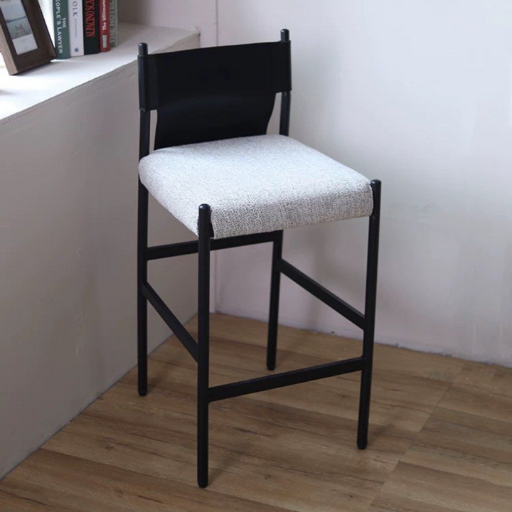QELVORA Modern Bar Stool - Cassa Haus Singapore