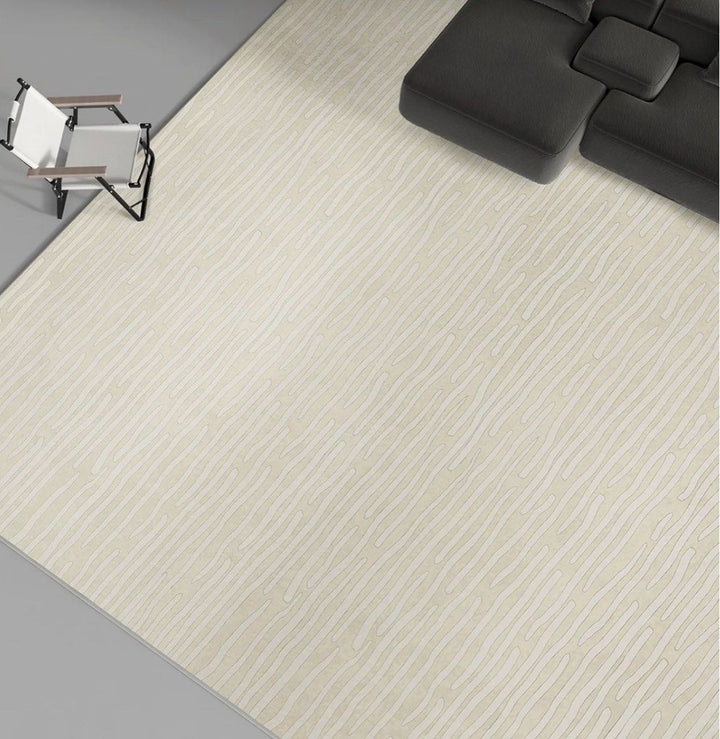 BOLGER Modern Beige Rug - Cassa Haus Singapore