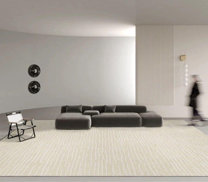 BOLGER Modern Beige Rug - Cassa Haus Singapore