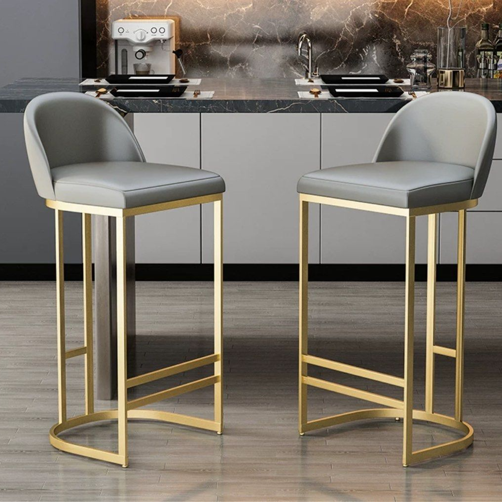 TORQUE Modern Leather Bar Stool