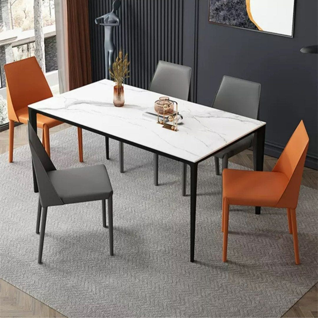 KASAE Modern Sintered Stone Dining Table - Radical Homes Singapore
