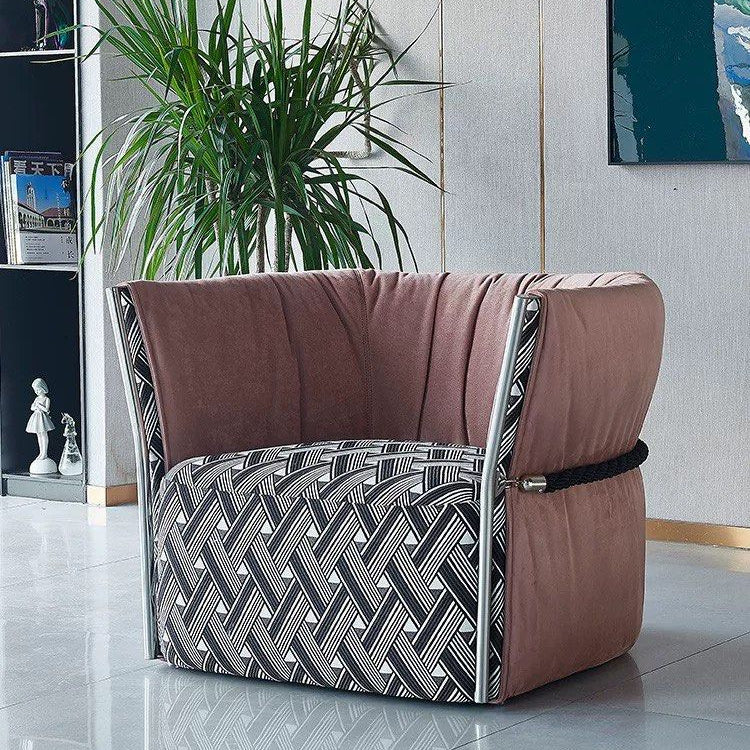 CLAVO Modern Fabric Armchair - Radical Homes Singapore