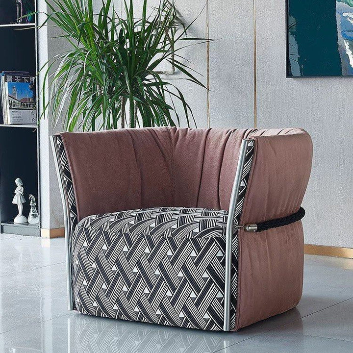 CLAVO Modern Fabric Armchair - Radical Homes Singapore