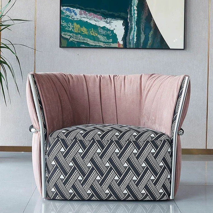 CLAVO Modern Fabric Armchair - Radical Homes Singapore