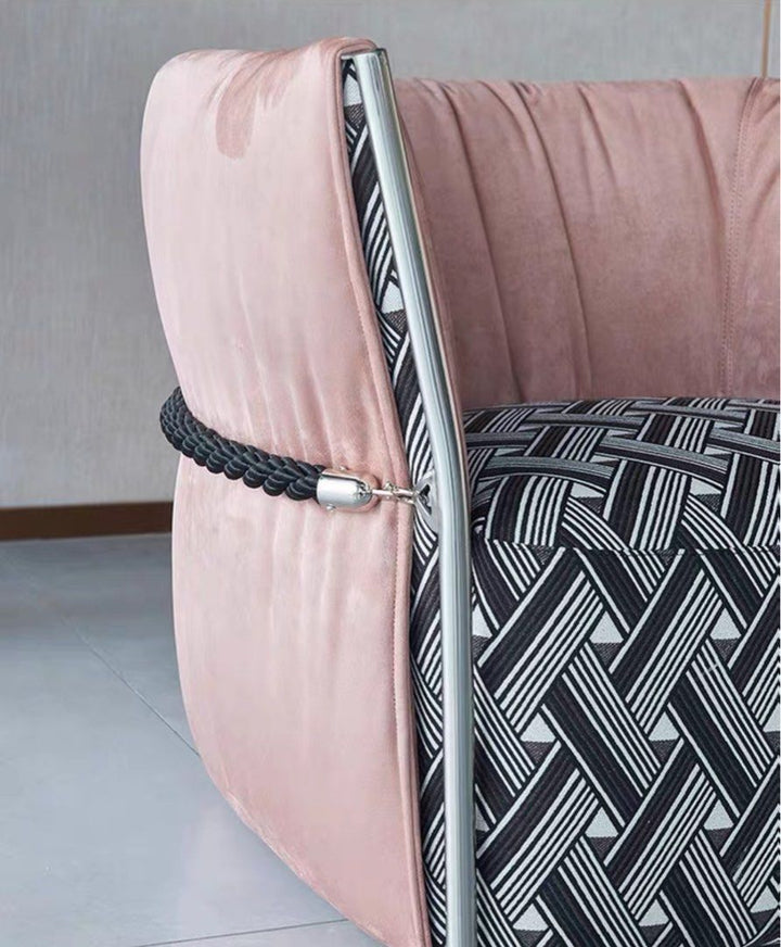 CLAVO Modern Fabric Armchair - Radical Homes Singapore
