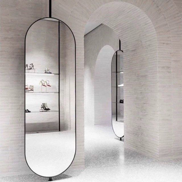 CLAYSE Postmodern Full Length Suspended Mirror - Radical Homes Singapore