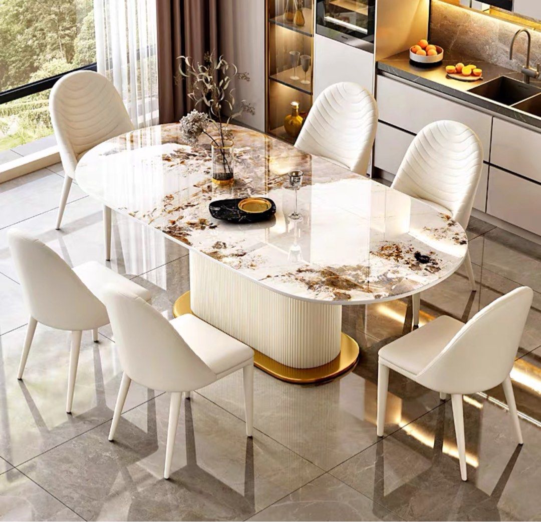 KALISTA Modern Dining Table and Chair Set - Radical Homes Singapore