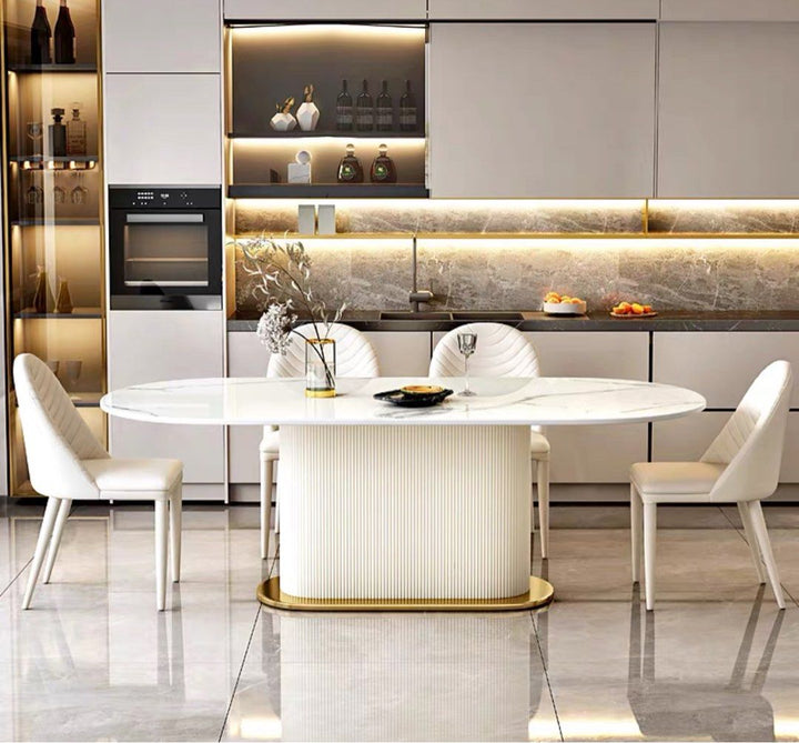 KALISTA Modern Dining Table and Chair Set - Radical Homes Singapore
