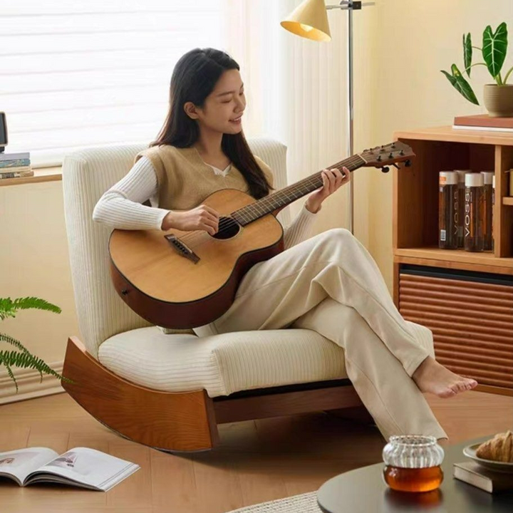JAMES Modern Rocking Lounge Chair - Radical Homes Singapore