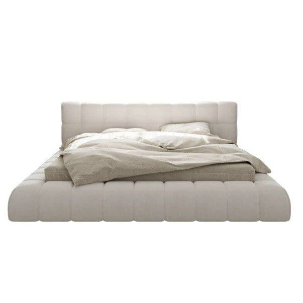COLLIN Modern Boucle Bed - Radical Homes Singapore