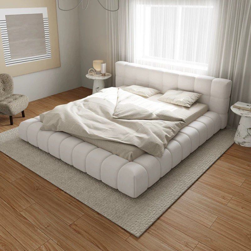 COLLIN Modern Boucle Bed - Radical Homes Singapore