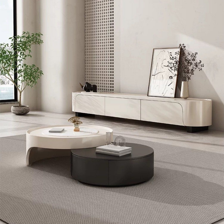 THRAWN Modern TV Console & Coffee Table - Radical Homes Singapore