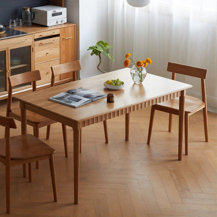 ROSSO Cherry Wood Dining Table - Cassa Haus Singapore