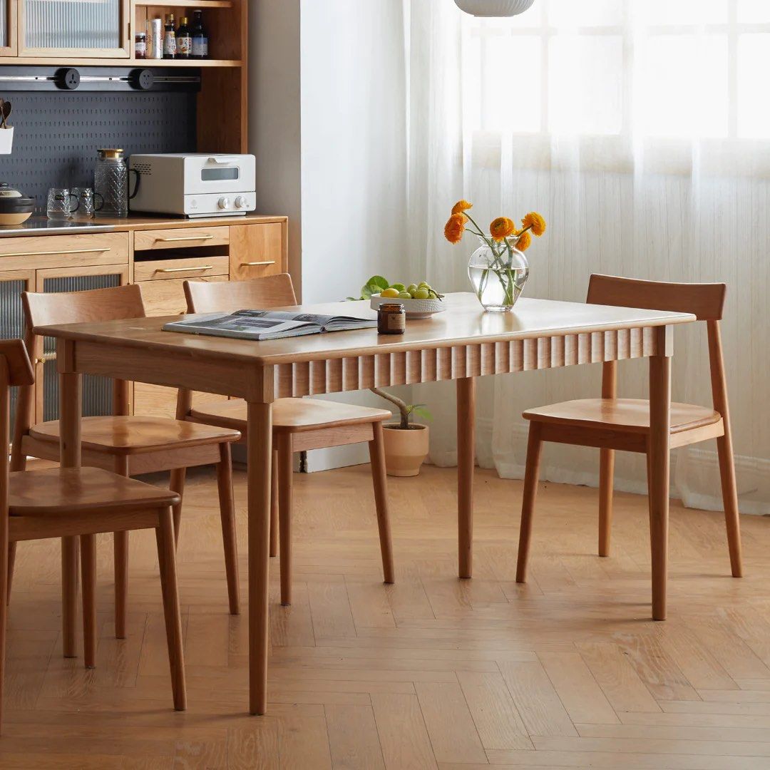 ROSSO Cherry Wood Dining Table - Cassa Haus Singapore