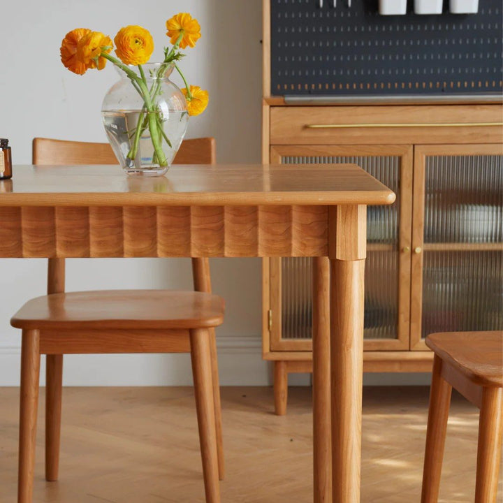 ROSSO Cherry Wood Dining Table - Cassa Haus Singapore