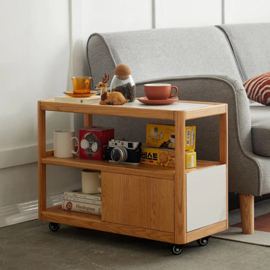 CONAN End Table with Wheels - Radical Homes Singapore